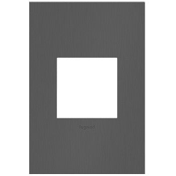 Adorne Wall Plate in Brushed Black Nickel - available from The Lighting Shoppe, trusted by Canadian homeowners