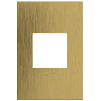 Adorne Wall Plate in Brushed Satin Brass - available from The Lighting Shoppe, trusted by Canadian homeowners