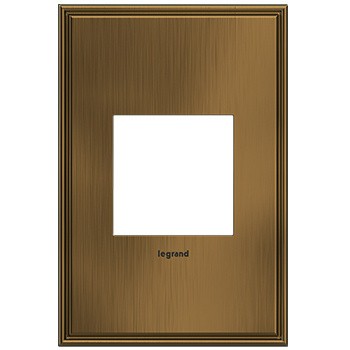 Adorne Wall Plate in Coffee - available from The Lighting Shoppe, trusted by Canadian homeowners