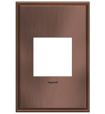 Adorne Wall Plate in Matte Antique Copper - available from The Lighting Shoppe, trusted by Canadian homeowners