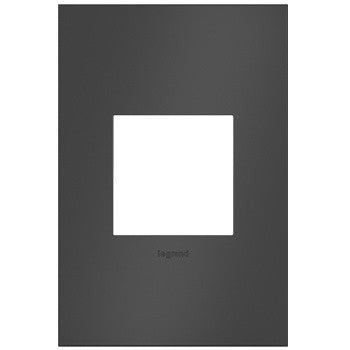 Adorne Wall Plate in Satin Black - available from The Lighting Shoppe, trusted by Canadian homeowners