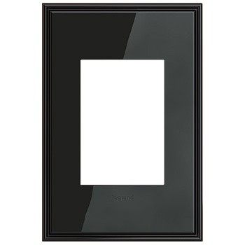 Adorne Wall Plate in Black Nickel - available from The Lighting Shoppe, trusted by Canadian homeowners