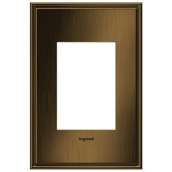 Adorne Wall Plate in Coffee - available from The Lighting Shoppe, trusted by Canadian homeowners