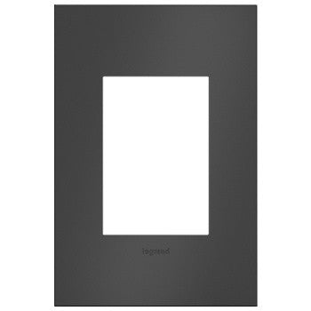 Adorne Wall Plate in Satin Black - available from The Lighting Shoppe, trusted by Canadian homeowners
