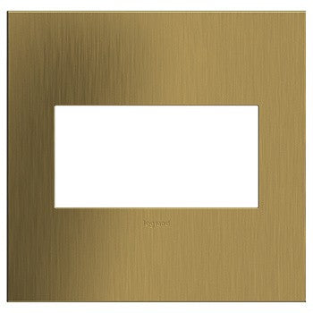 Adorne Wall Plate in Brushed Satin Brass - available from The Lighting Shoppe, trusted by Canadian homeowners