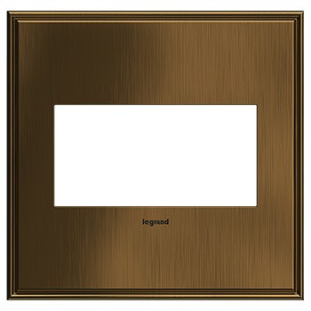 Adorne Wall Plate in Coffee - available from The Lighting Shoppe, trusted by Canadian homeowners