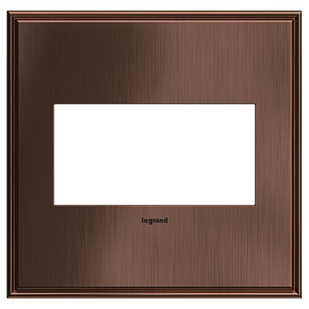 Adorne Wall Plate in Matte Antique Copper - available from The Lighting Shoppe, trusted by Canadian homeowners