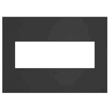 Adorne Wall Plate in Satin Black - available from The Lighting Shoppe, trusted by Canadian homeowners