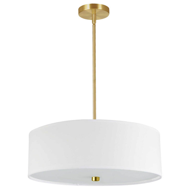 Everly Four Light Pendant in White - available from The Lighting Shoppe, trusted by Canadian homeowners