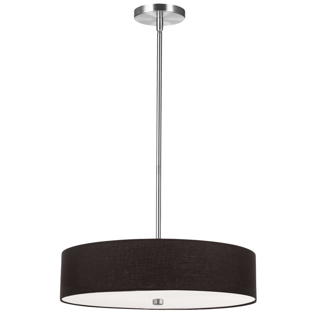 Dainolite Canada - 571-204P-PC-BK - Four Light Pendant - Everly - Black
