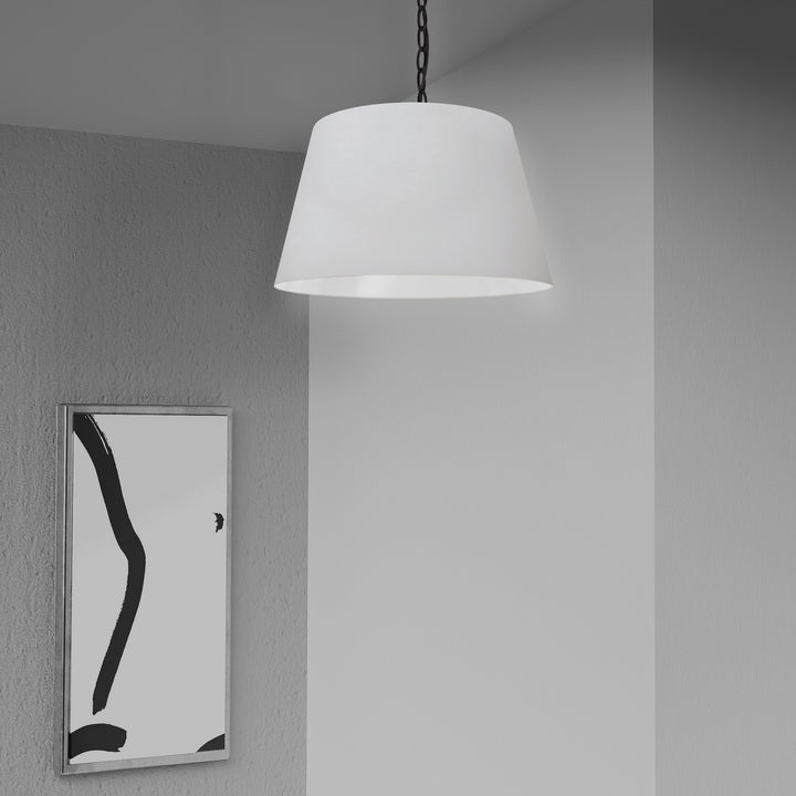 Dainolite Canada - BRY-S-BK-790 - One Light Pendant - Brynn - White