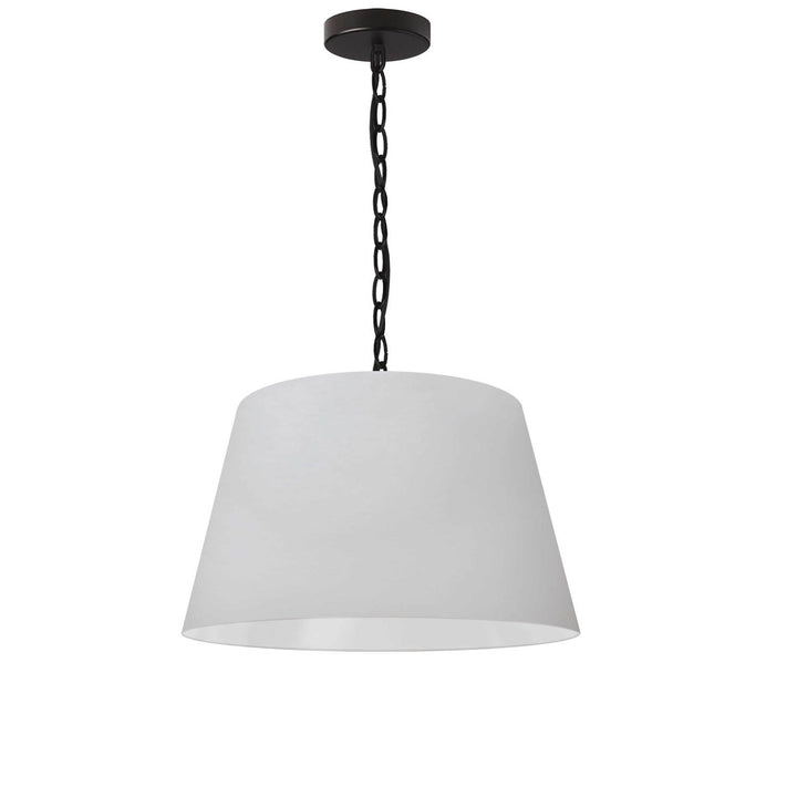 Brynn One Light Pendant in White - available from The Lighting Shoppe, trusted by Canadian homeowners