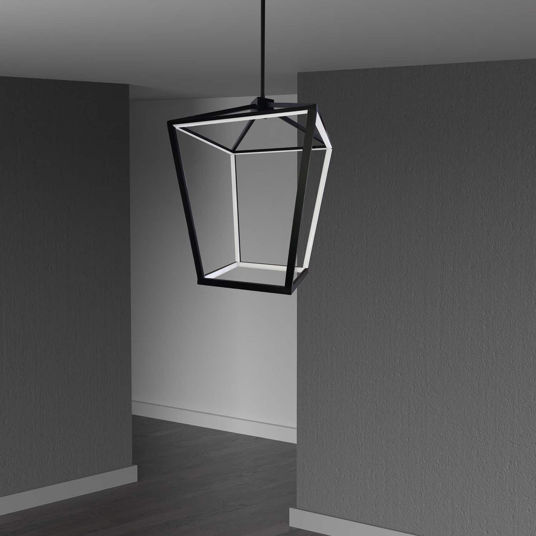 Dainolite Canada - CAG-2046C-MB - LED Pendant - Cage - Black