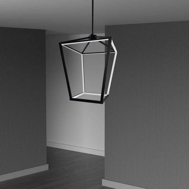 Dainolite Canada - CAG-2046C-MB - LED Pendant - Cage - Black