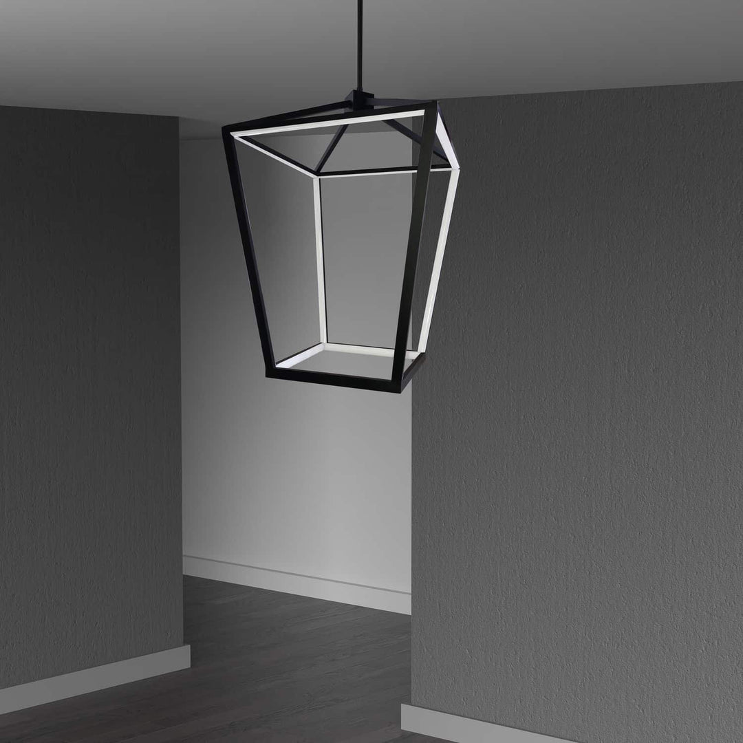 Dainolite Canada - CAG-2664C-MB - LED Pendant - Cage - Black