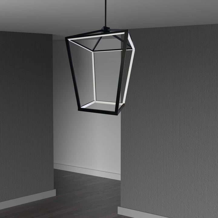 Dainolite Canada - CAG-2664C-MB - LED Pendant - Cage - Black