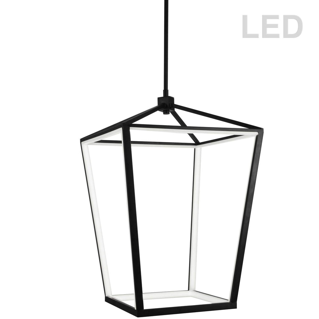 Cage LED Pendant in Black - available from The Lighting Shoppe, trusted by Canadian homeowners