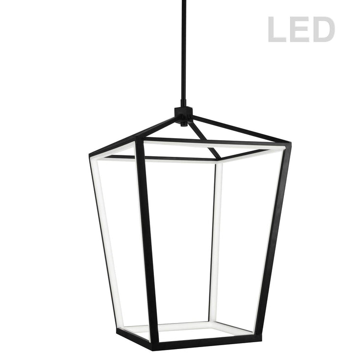 Cage LED Pendant in Black - available from The Lighting Shoppe, trusted by Canadian homeowners