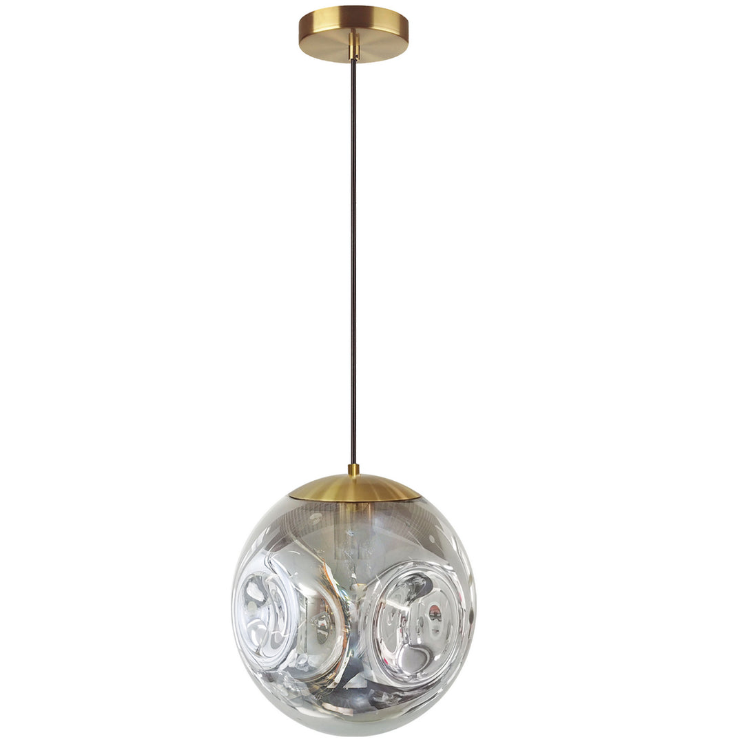 Eris One Light Pendant in Smoke - available from The Lighting Shoppe, trusted by Canadian homeowners
