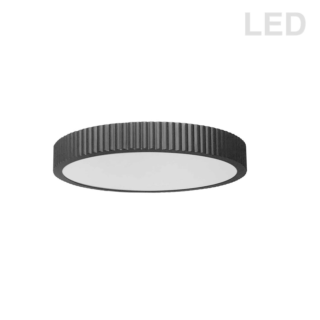 Nabisco LED Flush Mount in Black - available from The Lighting Shoppe, trusted by Canadian homeowners