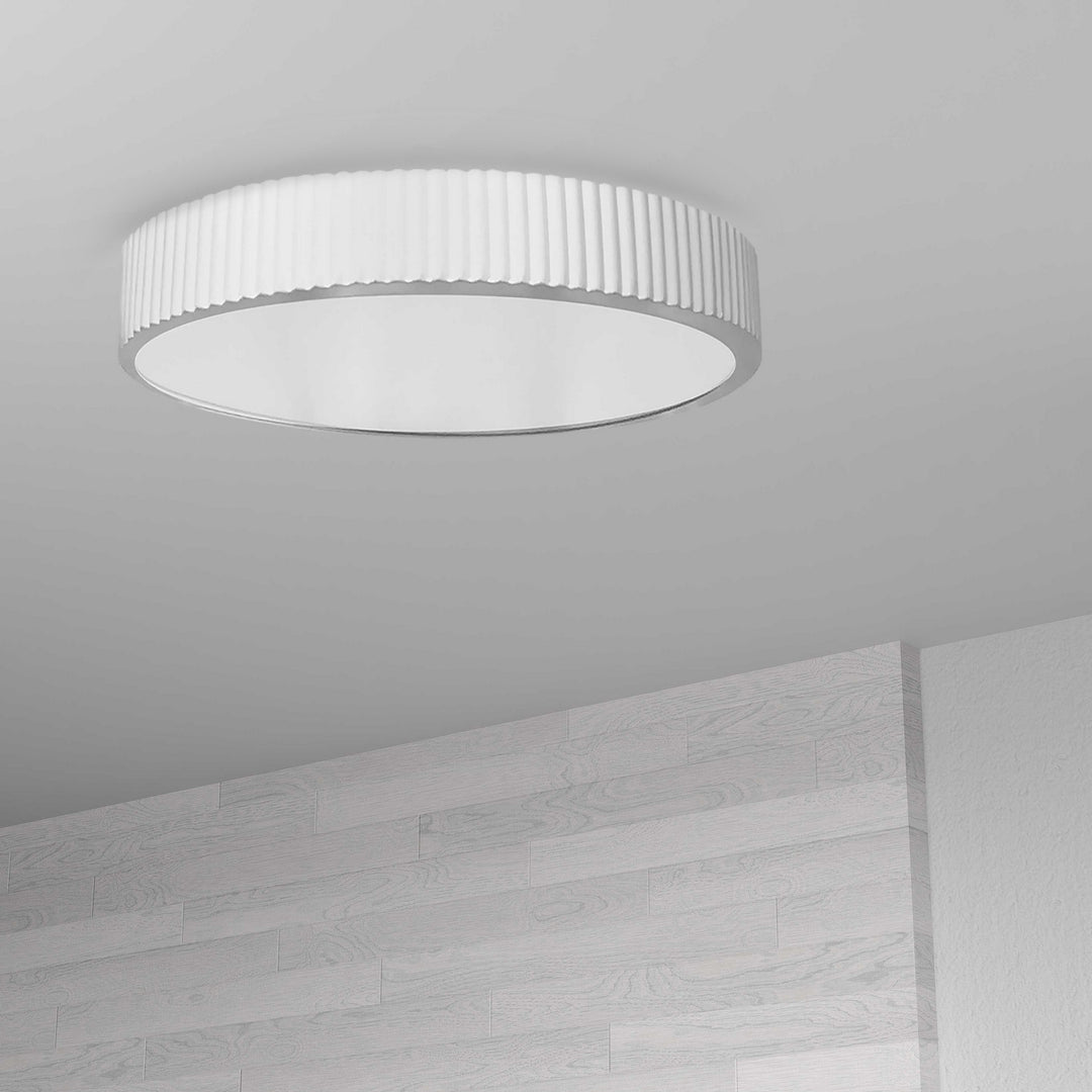 Dainolite Canada - NBO-1830LEDFH-MW - LED Flush Mount - Nabisco - White
