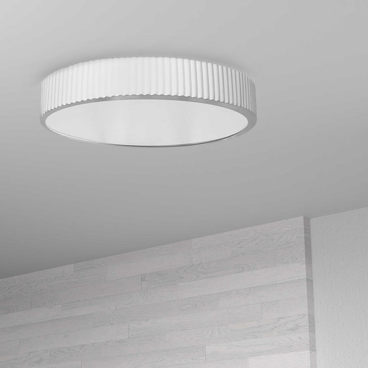 Dainolite Canada - NBO-1830LEDFH-MW - LED Flush Mount - Nabisco - White