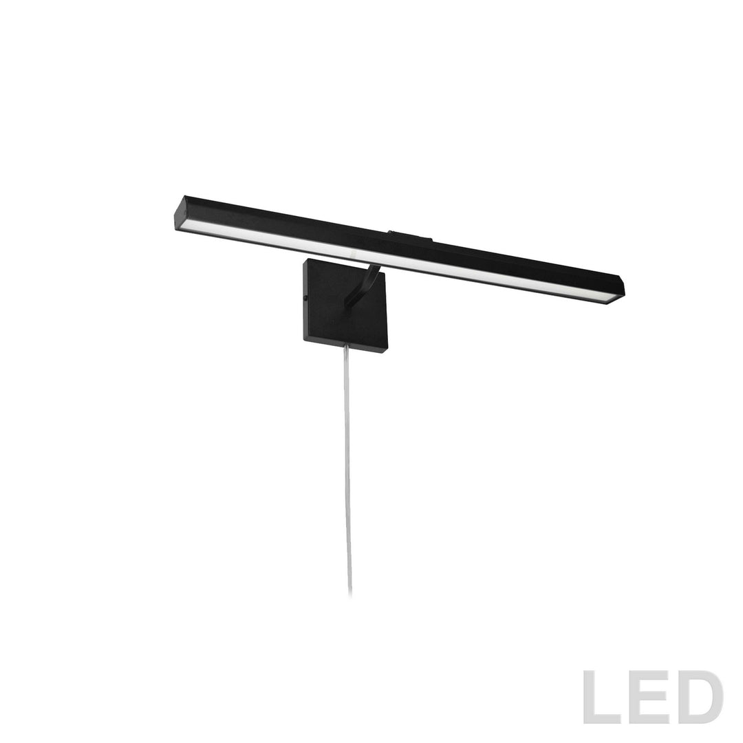 Leonardo LED Picture Light in Black - available from The Lighting Shoppe, trusted by Canadian homeowners