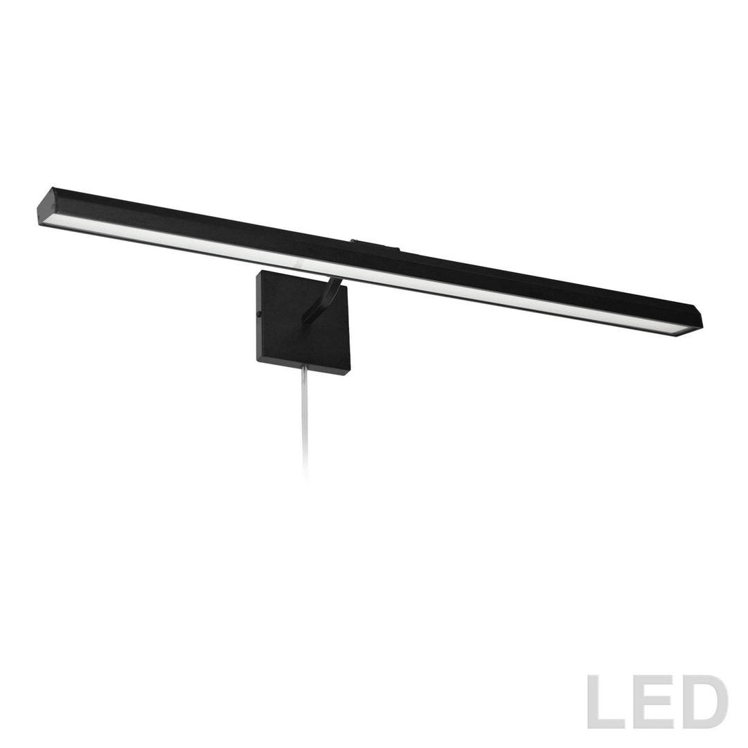 Leonardo LED Picture Light in Black - available from The Lighting Shoppe, trusted by Canadian homeowners