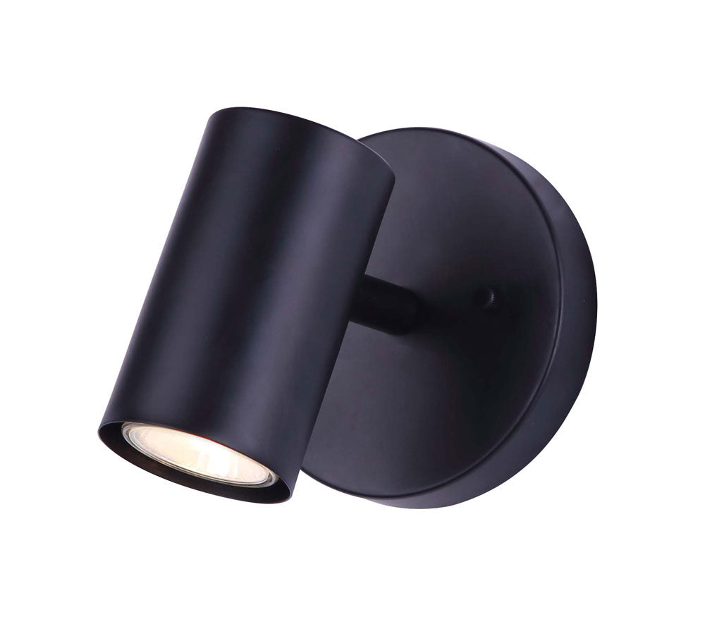 Marena One Light Ceiling/Wall Mount in Black - available from The Lighting Shoppe, trusted by Canadian homeowners