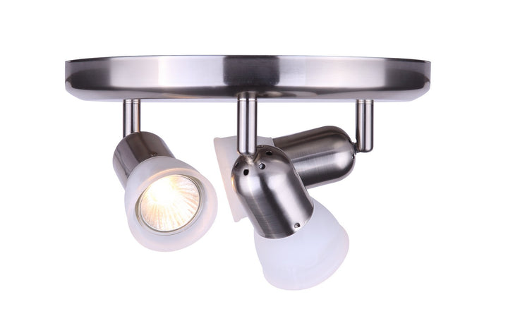 Canarm Canada - ICW356A03BPT10 - One Light Ceiling Mount - James - Brushed Pewter