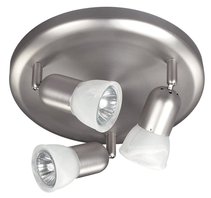 James One Light Ceiling Mount in Brushed Pewter - available from The Lighting Shoppe, trusted by Canadian homeowners