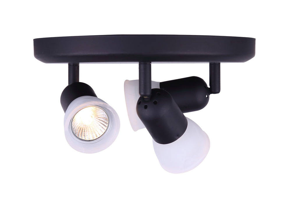 Canarm Canada - ICW356A03ORB10 - One Light Ceiling Mount - James - Oil Rubbed Bronze