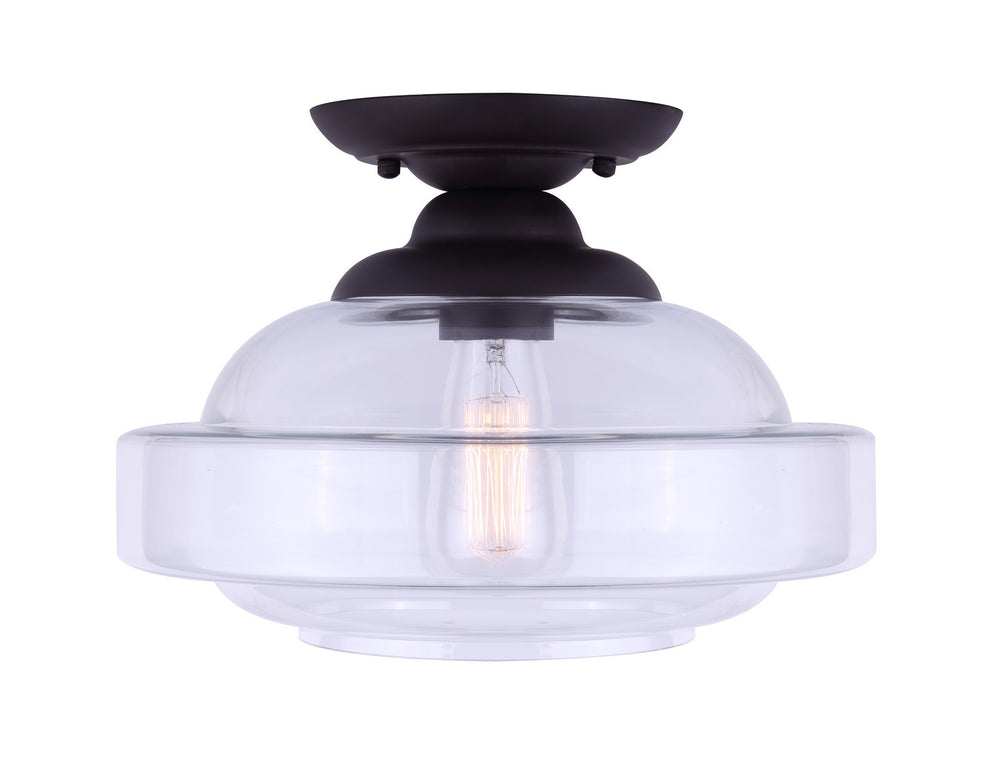 Canarm Canada - IFM459B13ORB - One Light Flush Mount - Chicago - Oil Rubbed Bronze