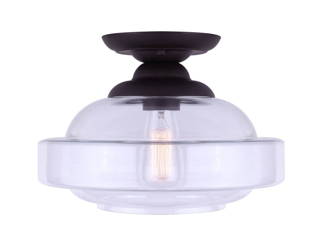 Canarm Canada - IFM459B13ORB - One Light Flush Mount - Chicago - Oil Rubbed Bronze