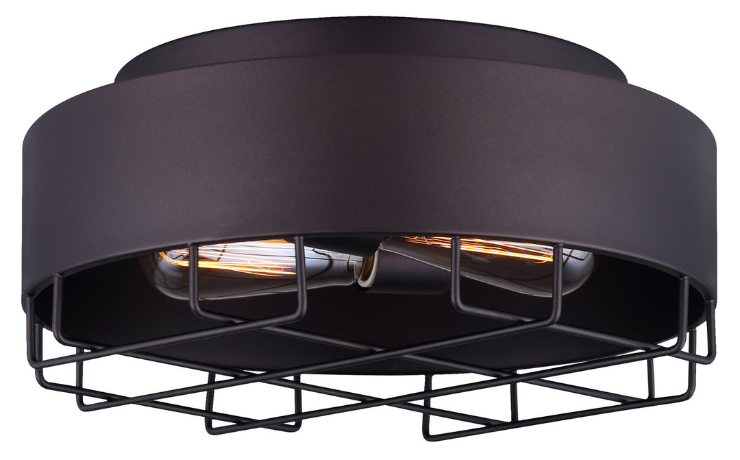 Canarm Canada - IFM662A13ORB - Two Light Flush Mount - Portsmouth - Oil Rubbed Bronze