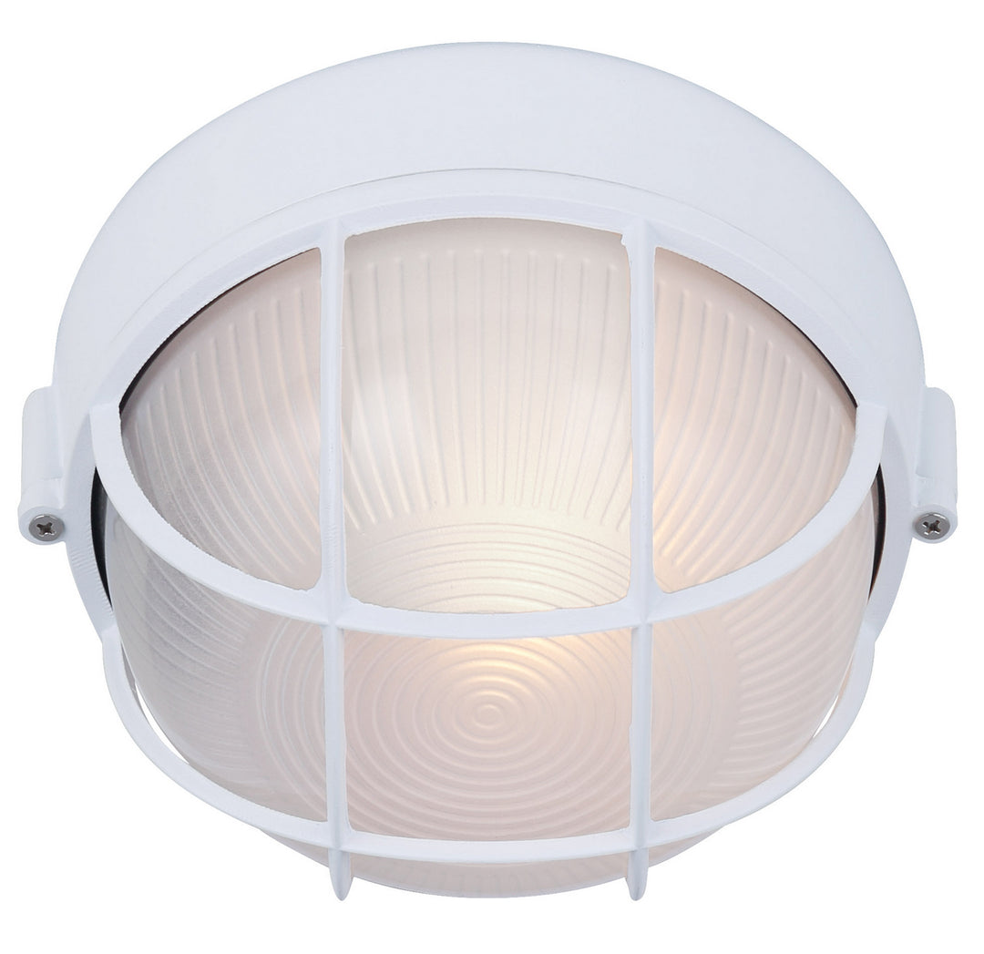 Marine One Light Outdoor Lantern in White - available from The Lighting Shoppe, trusted by Canadian homeowners