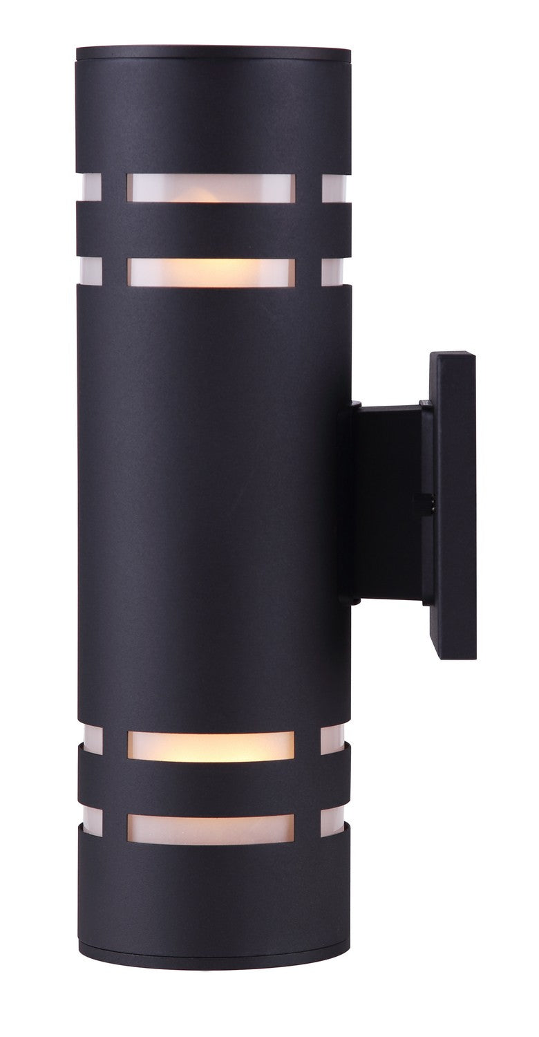 Canarm Canada - IOL256BK - Two Light Outdoor Lantern - Tay - Black