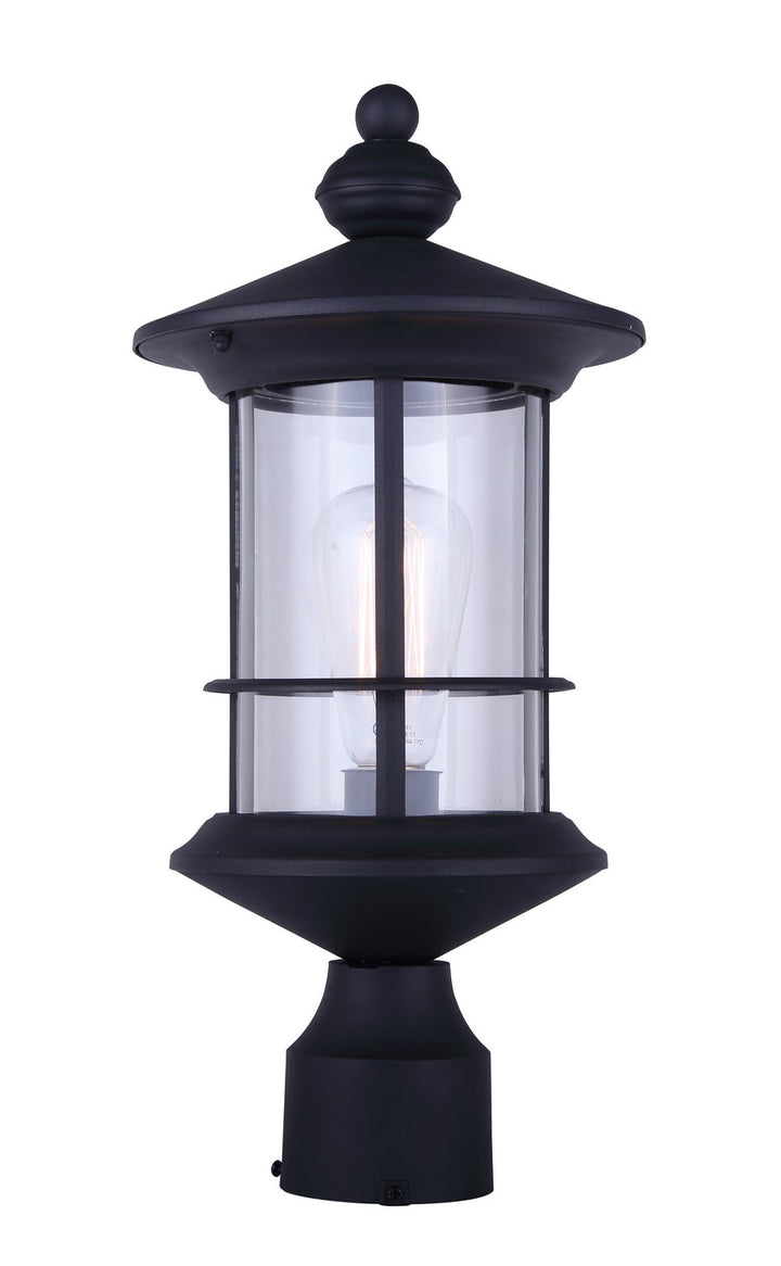 Canarm Canada - IOL303BK - One Light Outdoor Lantern - Treehouse - Black