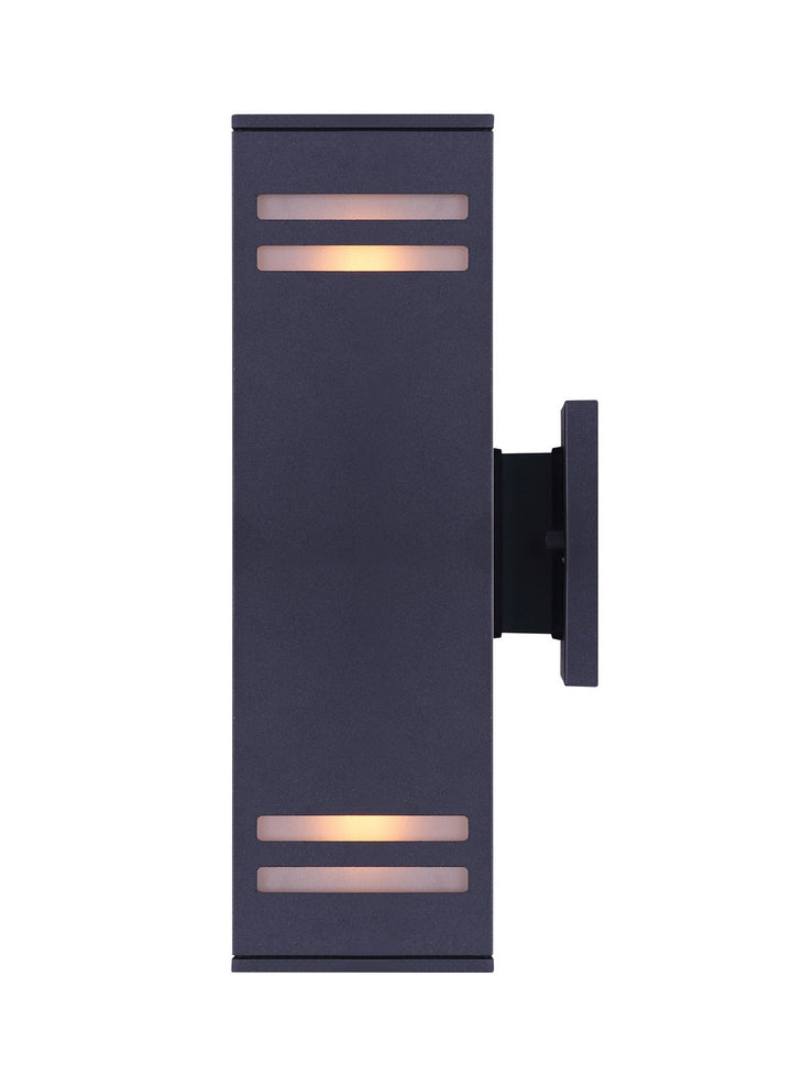 Canarm Canada - IOL308BK - Two Light Outdoor Lantern - Tay - Black