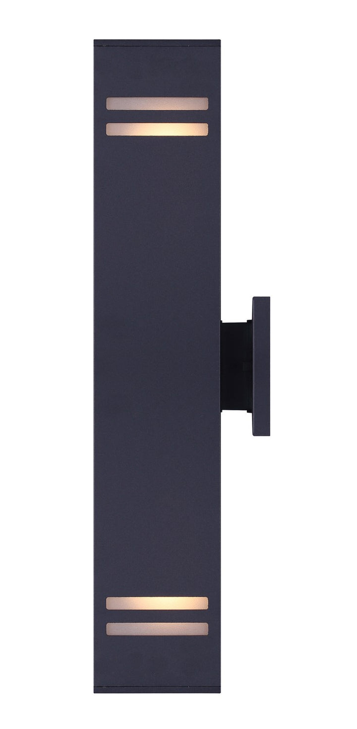 Canarm Canada - IOL309BK - Two Light Outdoor Lantern - Tay - Black
