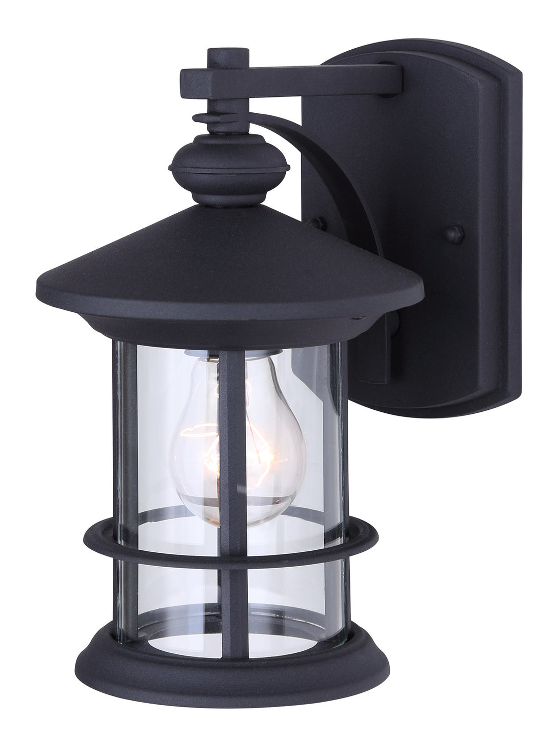 Treehouse One Light Outdoor Downlight in Black - available from The Lighting Shoppe, trusted by Canadian homeowners