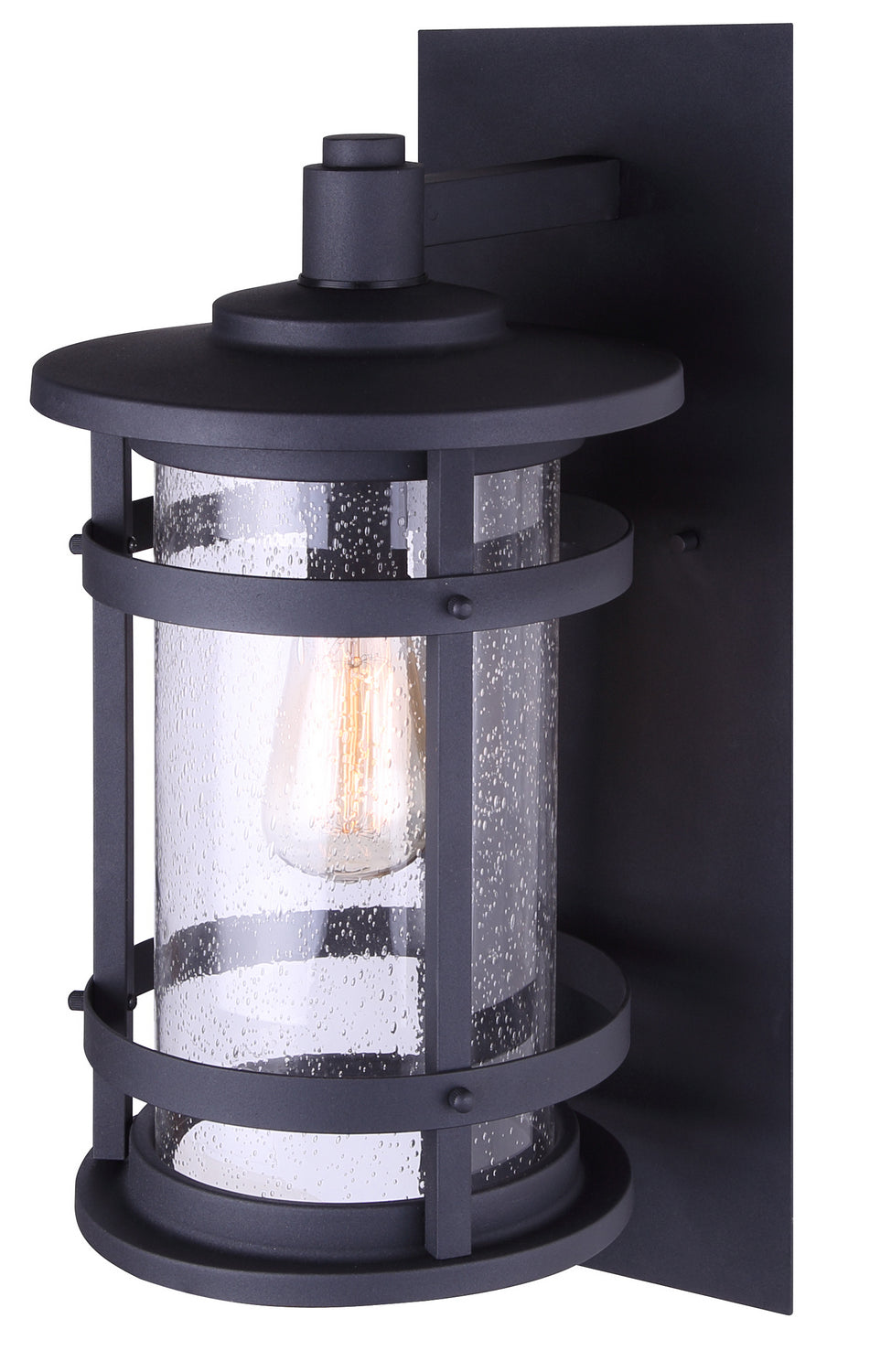 Duffy One Light Outdoor Lantern in Metal - available from The Lighting Shoppe, trusted by Canadian homeowners