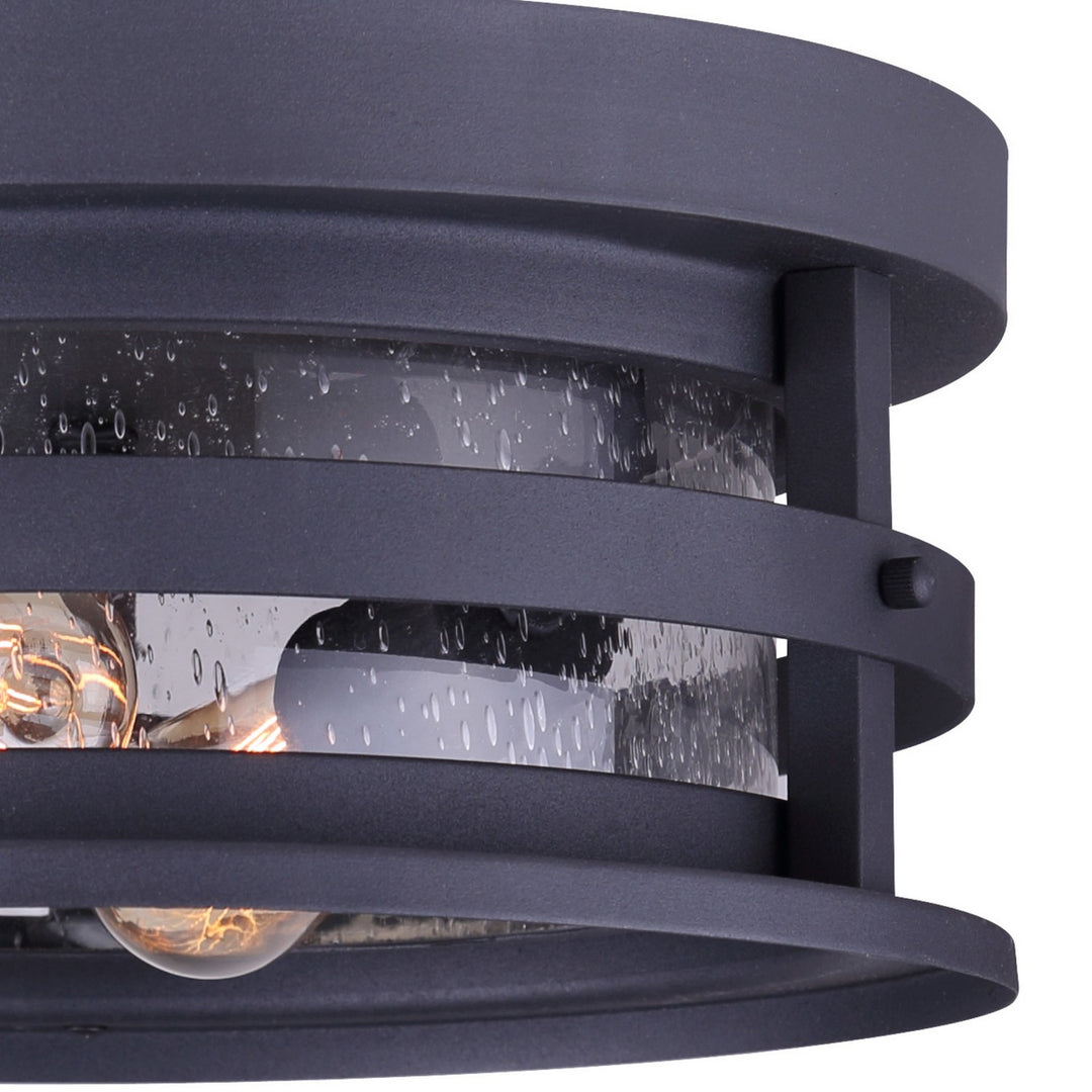 Canarm Canada - IOL342BK - Two Light Outdoor Lantern - Duffy - Metal