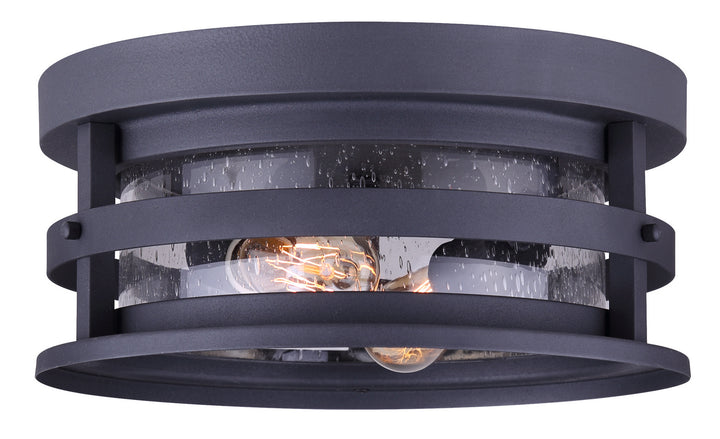 Canarm Canada - IOL342BK - Two Light Outdoor Lantern - Duffy - Metal