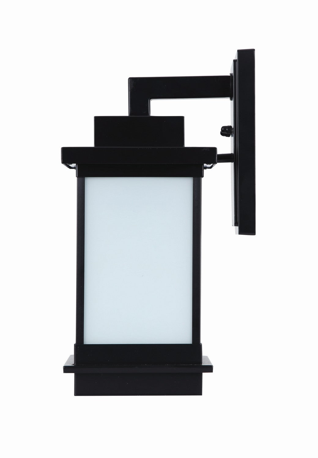 Canarm Canada - IOL472BK - One Light Outdoor Lantern - Arkello - Black