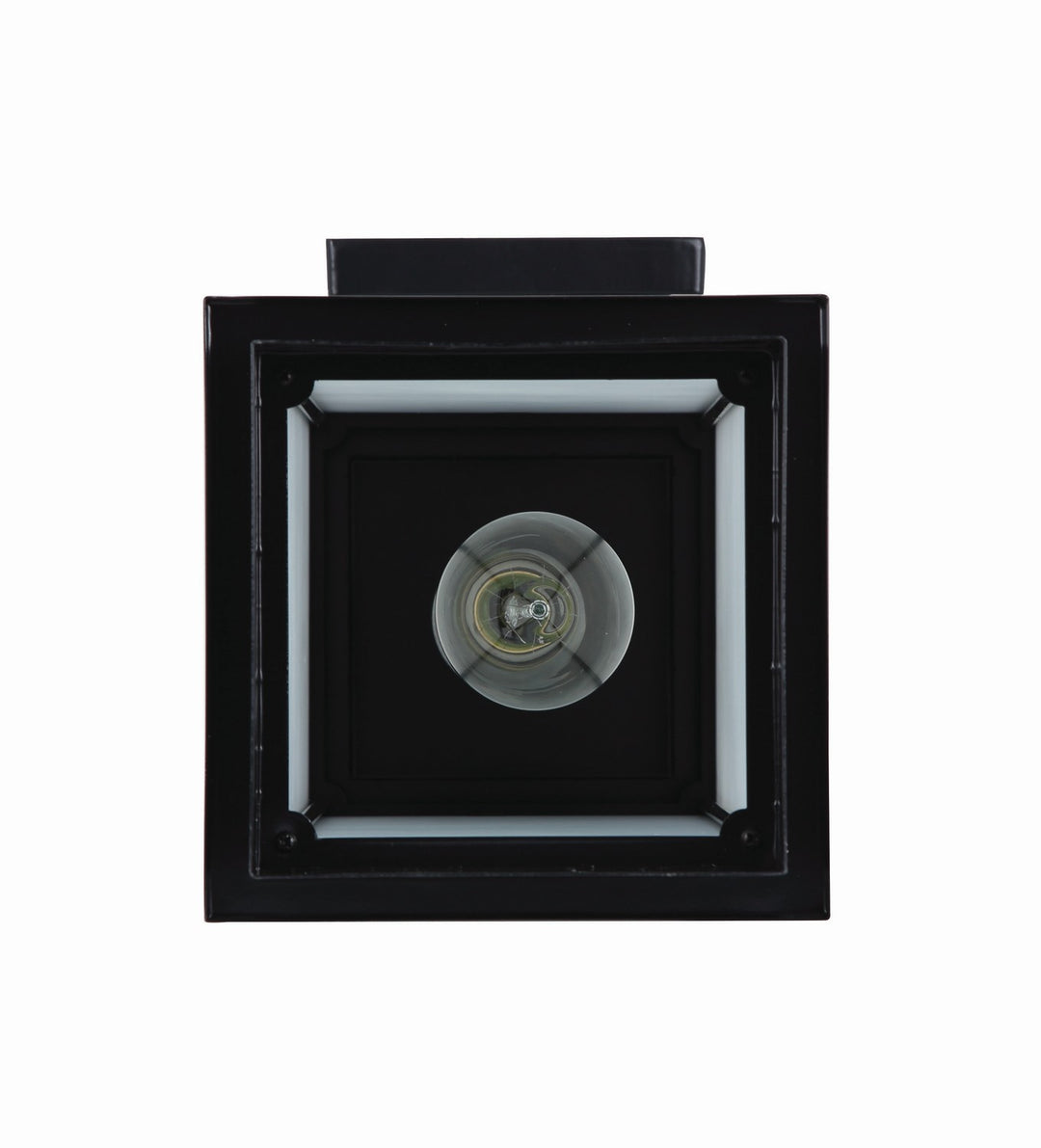 Canarm Canada - IOL472BK - One Light Outdoor Lantern - Arkello - Black