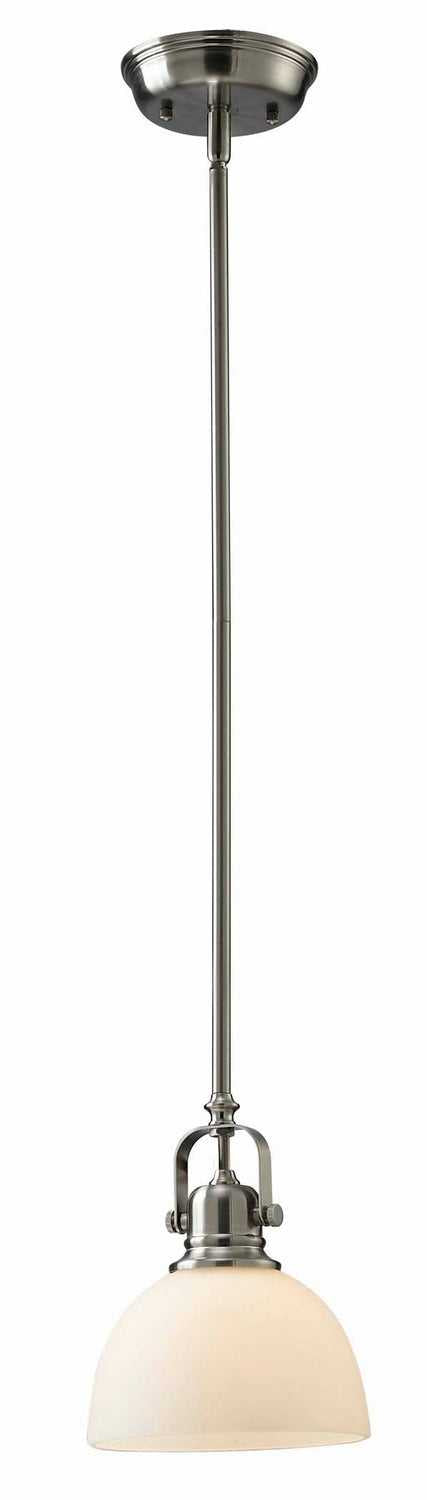 Rowan One Light Pendant in Brushed Nickel Canarm Canada