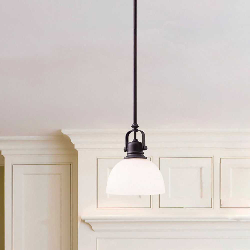 Rowan One Light Pendant in Oil Rubbed Bronze Canarm Canada