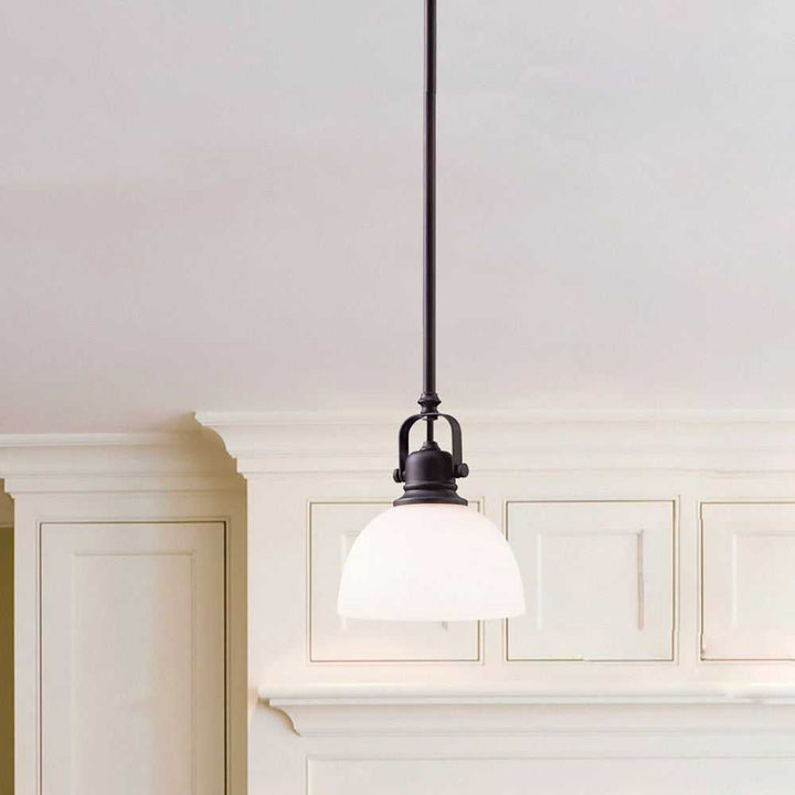 Rowan One Light Pendant in Oil Rubbed Bronze Canarm Canada