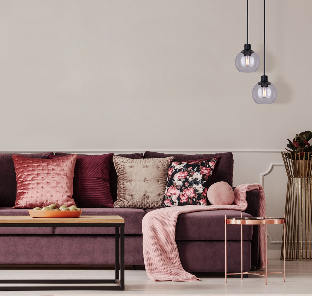 Canarm Canada - IPL560B01BK - One Light Pendant - Landry - Black